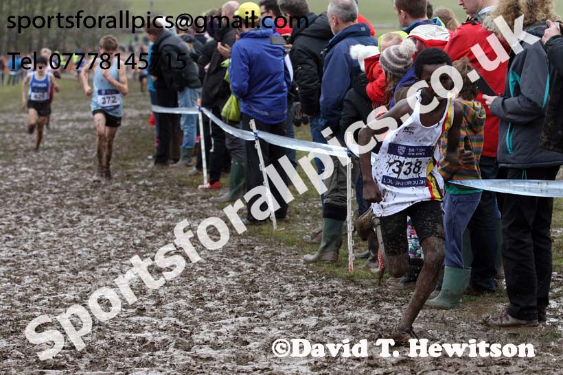 Boys under-13s 2018 British Inter Counties Cross Country Champs., Prestwold Hall, Loughborough. Photo: David T. Hewitson/Sports for All Pics